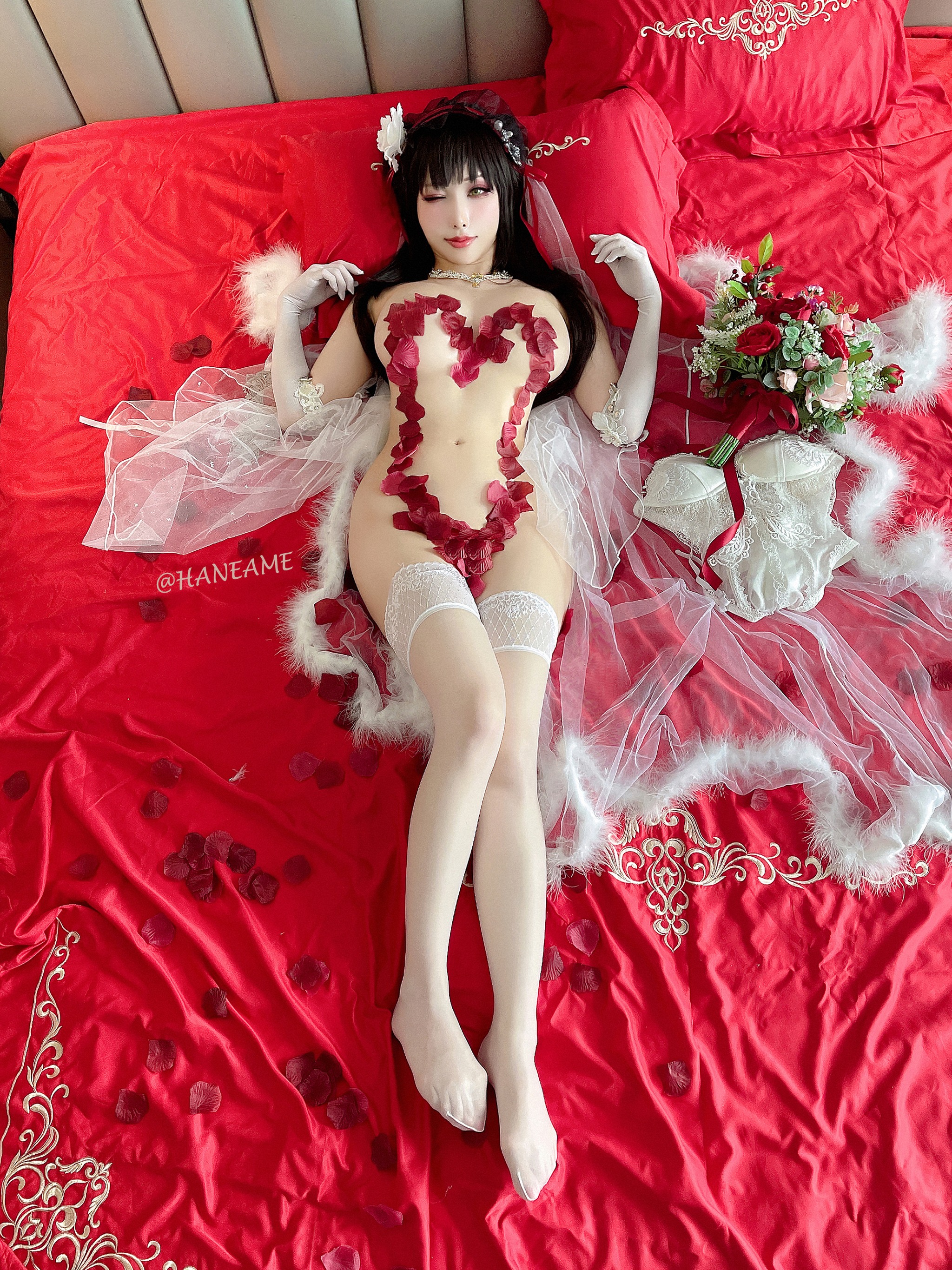图片[1]-雨波_HaneAme – NO.204 時崎狂三婚纱[31P]-XikXak